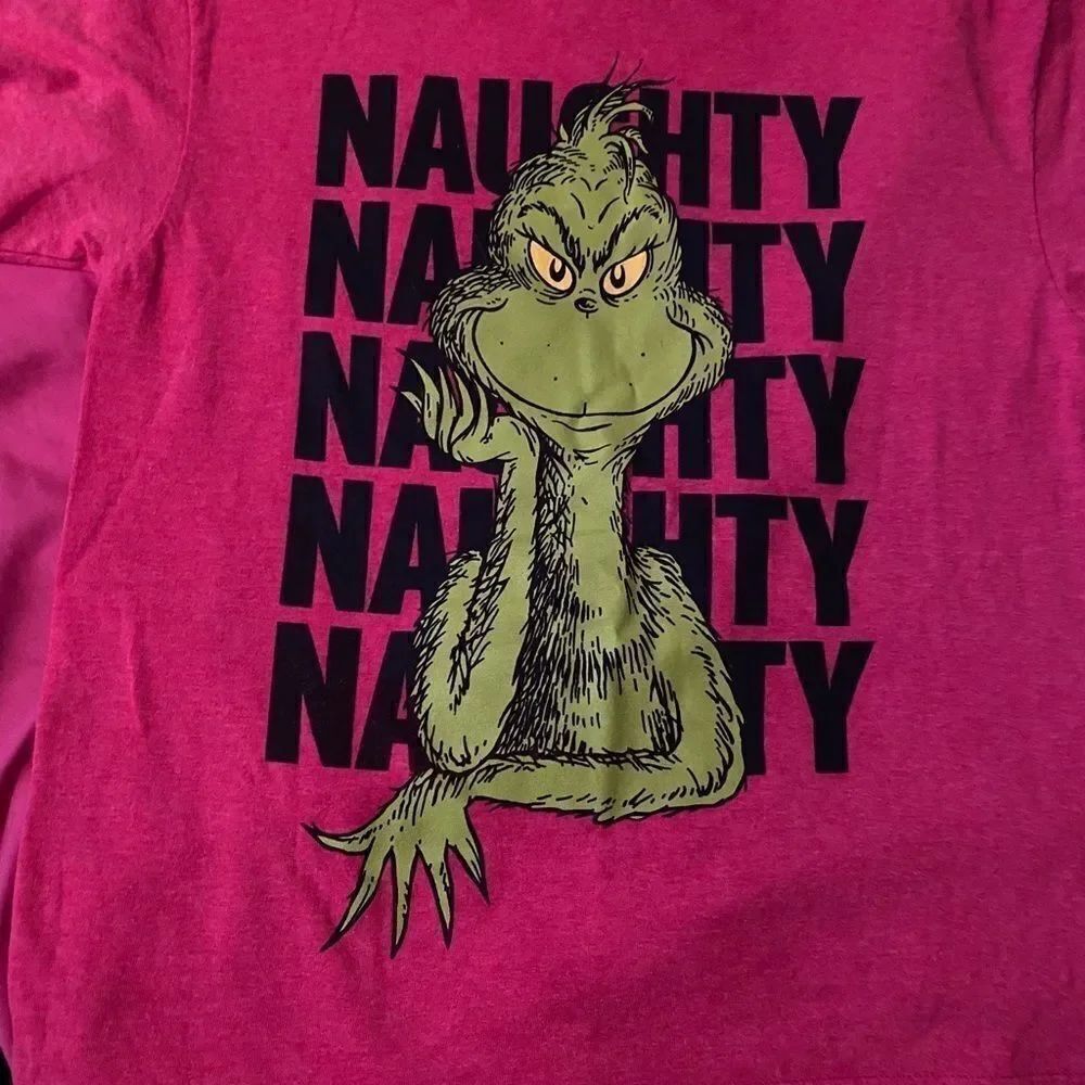 grinch Christmas red short sleeve shirt